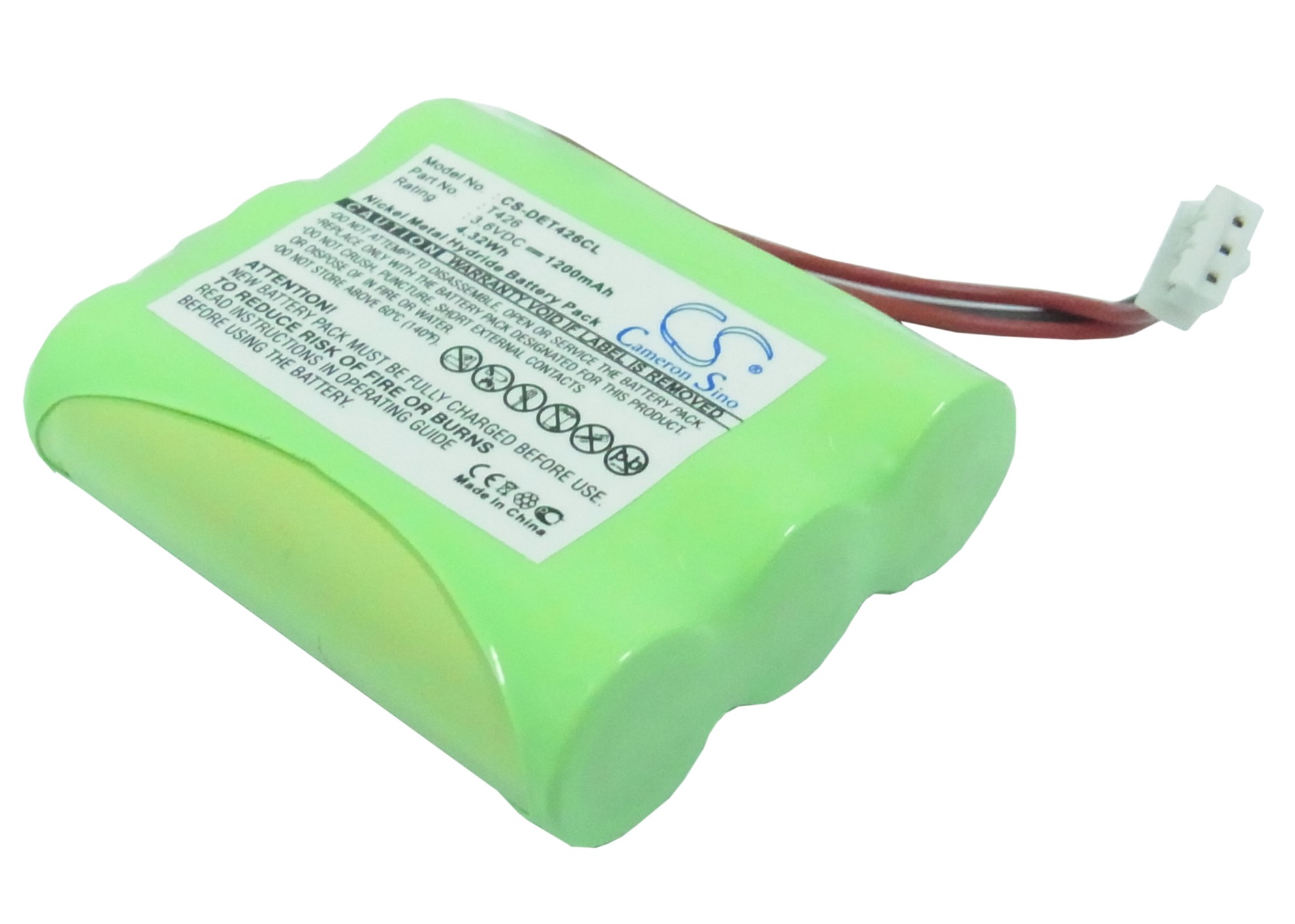 Commodore 200CT Office Replacement Battery 1200mAh