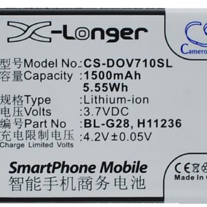 DOOV BL-G28 Mobile/SmartPhone Replacement Battery 1500mAh