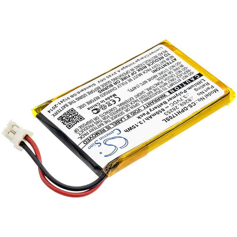 Marmitek 210 DoorPhone 170 Replacement Battery 850mAh