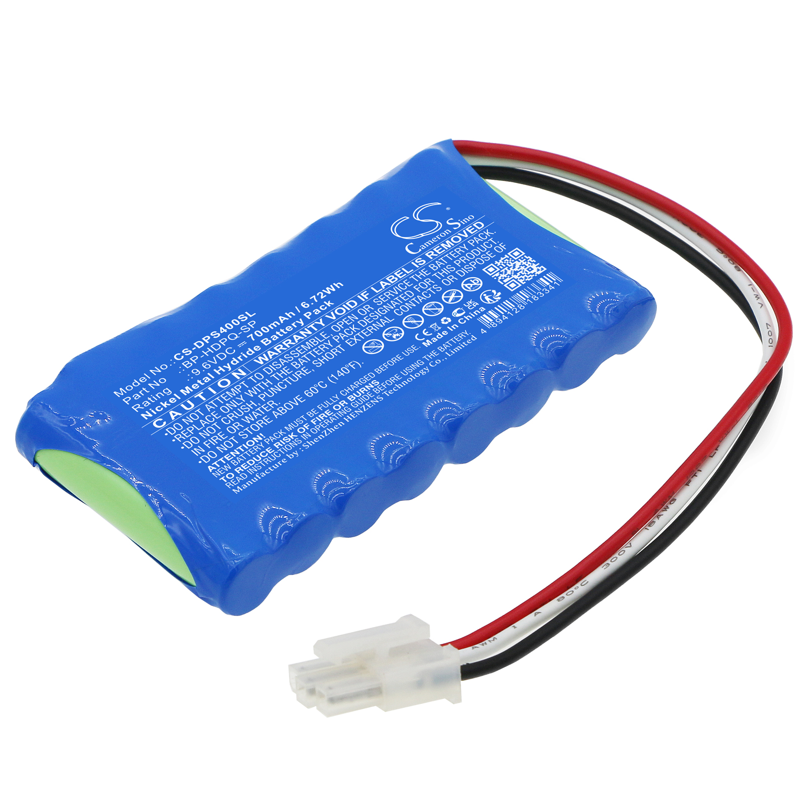 Dranetz HDPQ-SP-Guide Replacement Battery 700mAh