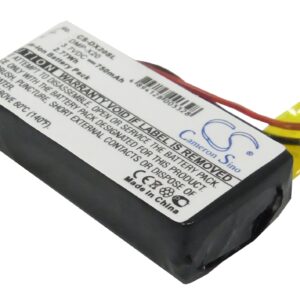 Gateway DMP-X20 MP3 player DMP-X20 Replacement Battery 750mAh