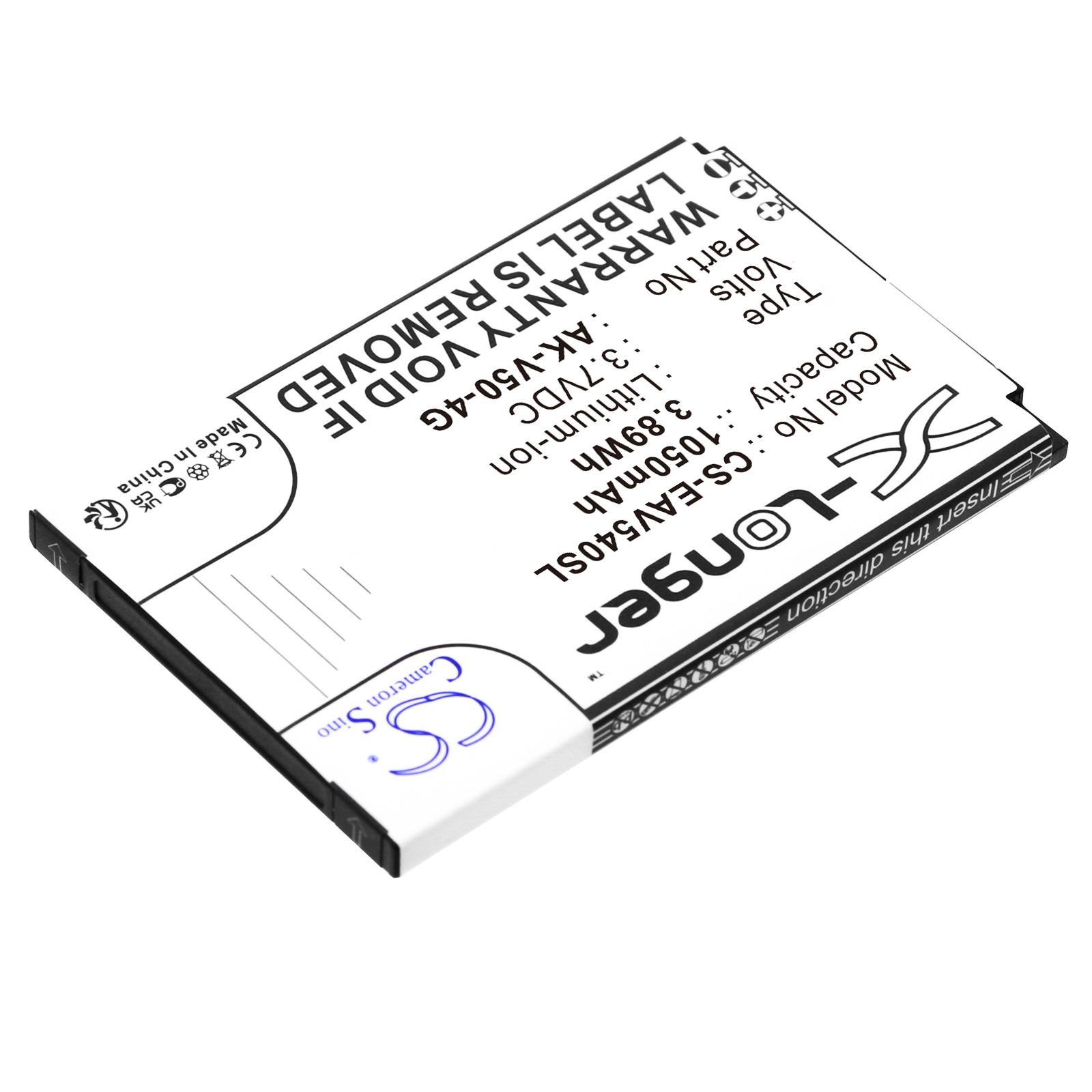 1050 mAh for Emporia AK-V50-4G