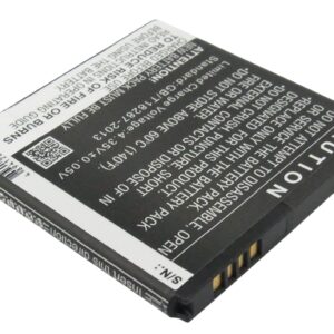HTC 0PA6A100 Desire 300 Desire 301 Desire 301e Z3 Replacement Battery 1650mAh
