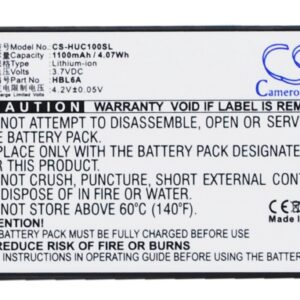 ESIA Music Box Huawei C2600 Huawei C2605 Replacement Battery 1100mAh