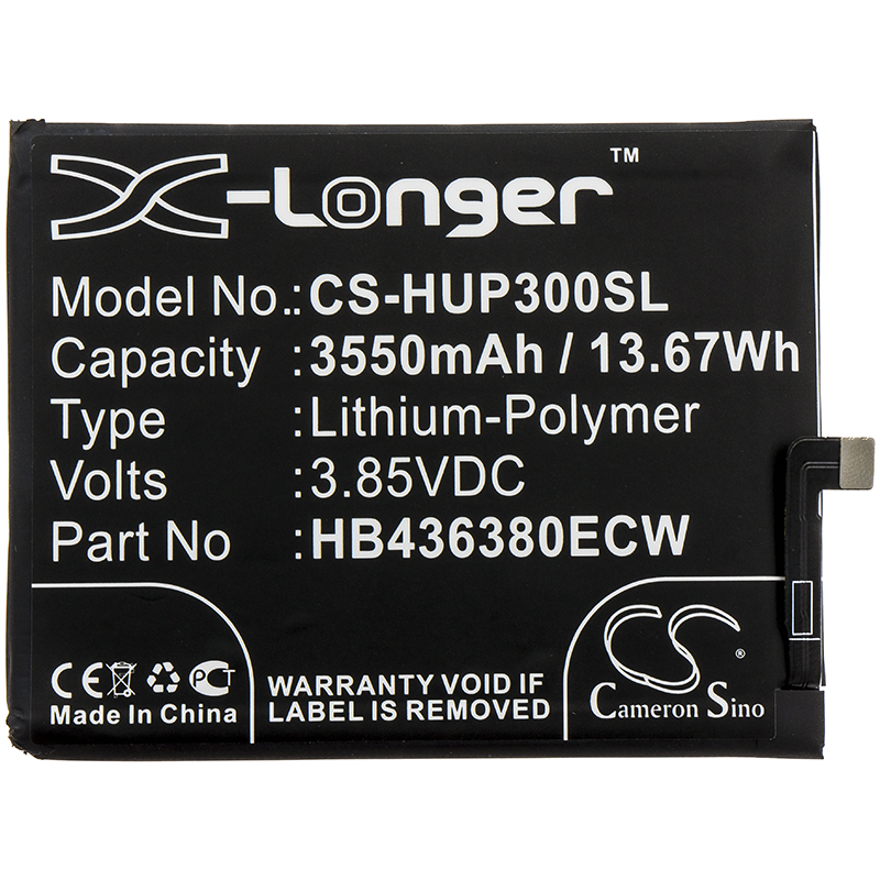 Huawei ELE-AL00 ELE-AL10 ELE-L09 Replacement Battery 3550mAh