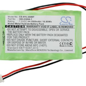 Ademco 300-03865 300-03866 55026089 781410403291 Replacement Battery 1500mAh