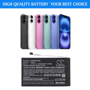 Apple NA247 Mobile/SmartPhone Replacement Battery 4650mAh