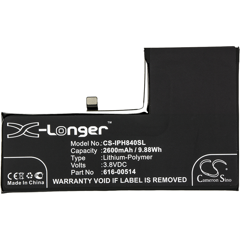 616-00514 Apple Replacement Battery 2600mAh