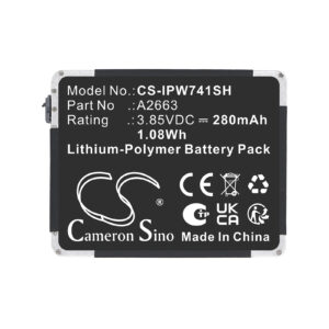 Apple A2473 A2475 A2476 Watch Replacement Battery 280mAh