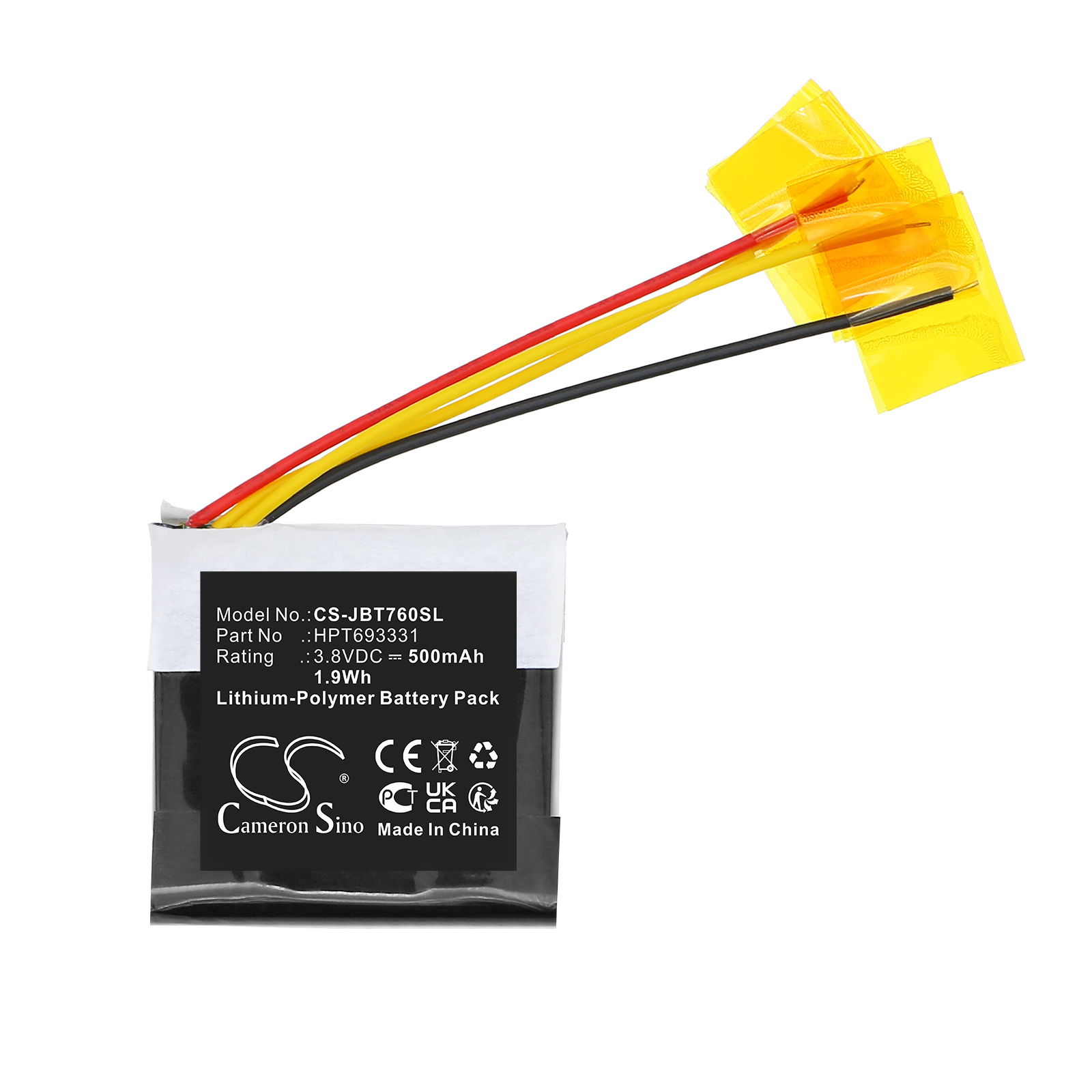 JBL 760NC BATTERY Live 760NC HPT693331 Replacement Battery