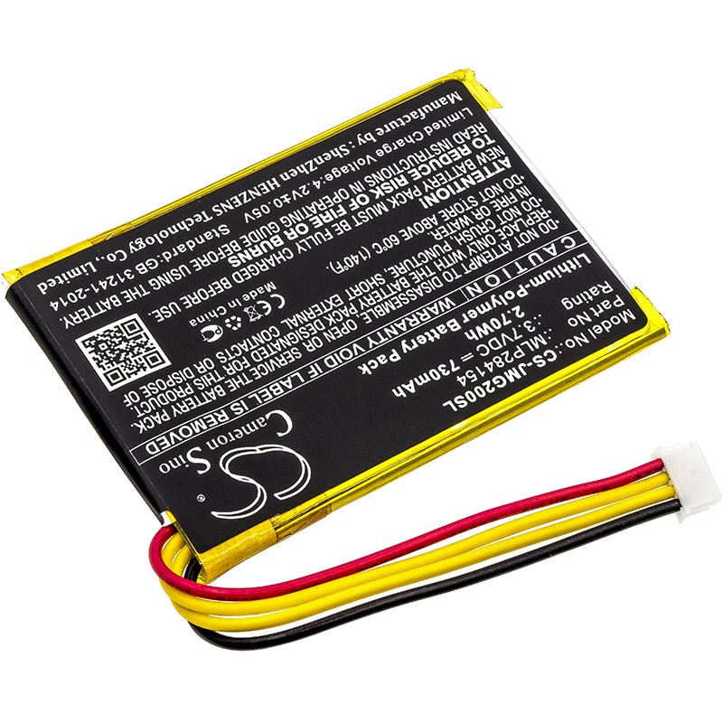 BATTERIE JBL GO 2 GO2/MLP284154 Replacement Battery 730mAh
