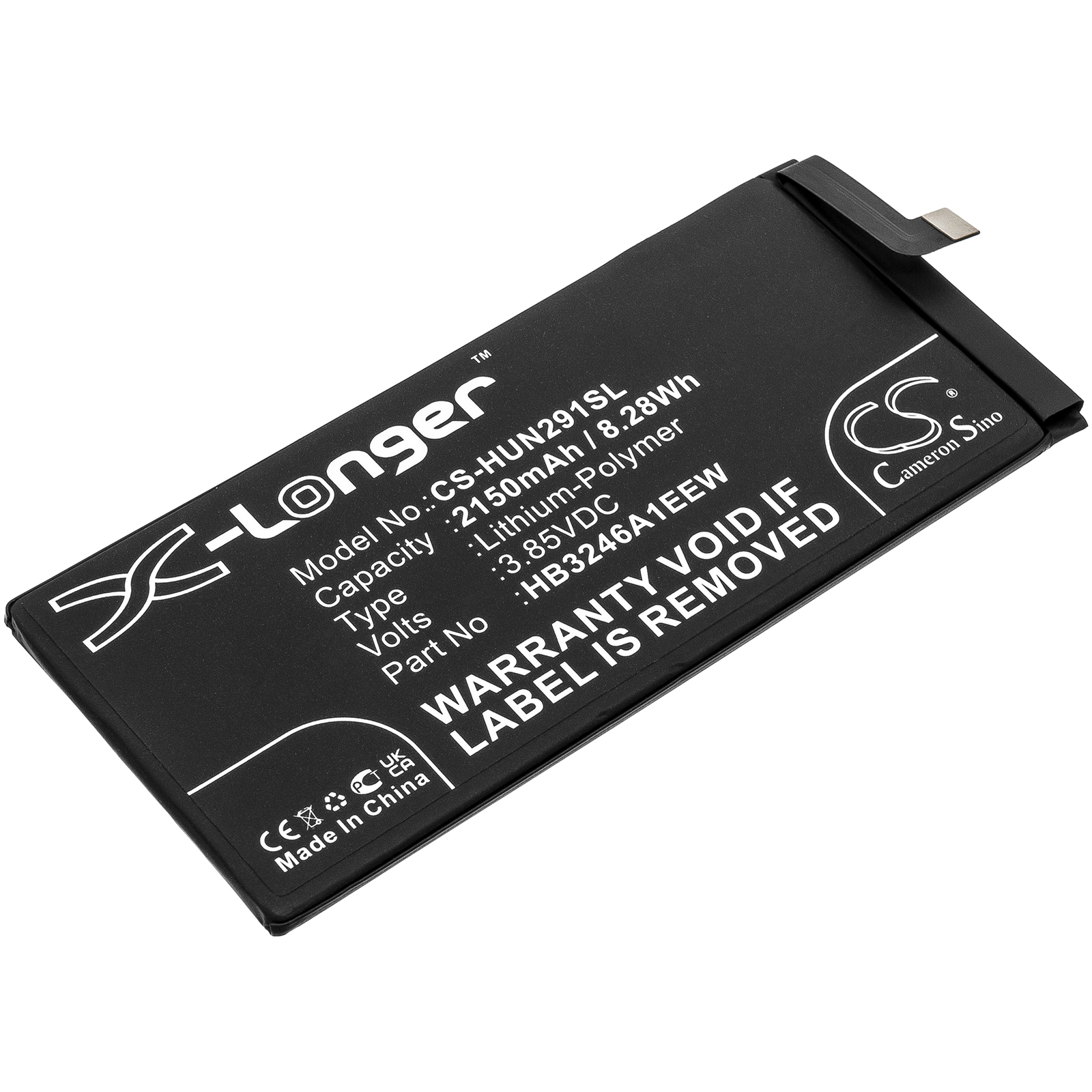 Huawei Mate Xs TAH-AN00m Replacement Battery 2150mAh