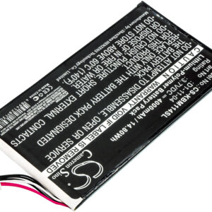 Kobo K080-KDN-B Vox D1-11-04 Portable Reader Replacement Battery 4000mAh