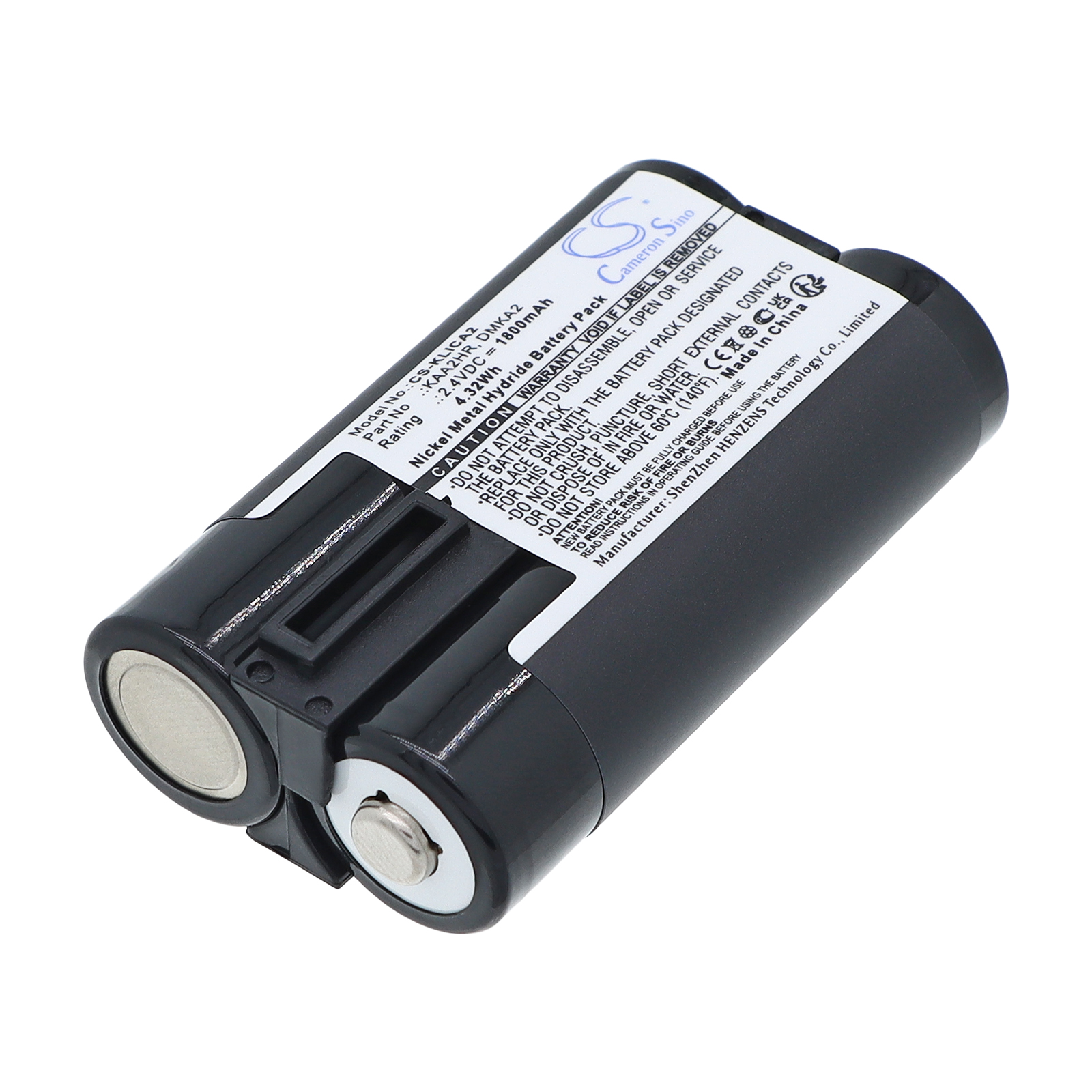 Fujifilm NH-10 Coolpix Series Replacement Battery 1800mAh