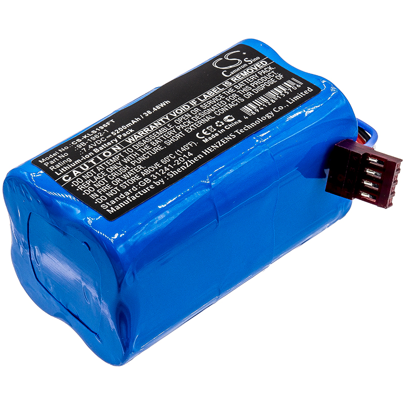 Koehler 9B-1962-1 Flashlight Replacement Battery 5200mAh