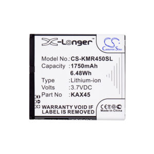 KAZAM TR4543049-01 Trooper X4.5 KAX45 Replacement Battery 1750mAh