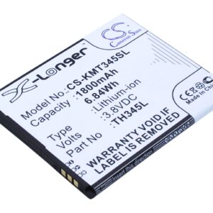 Allview C6 KAZAM Thunder 345 LTE Replacement Battery 1800mAh
