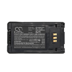 Kenwood NX-200 NX-300 TK-3320 TK-5220 TK-5320 Replacement Battery 7.4V 2800mAh