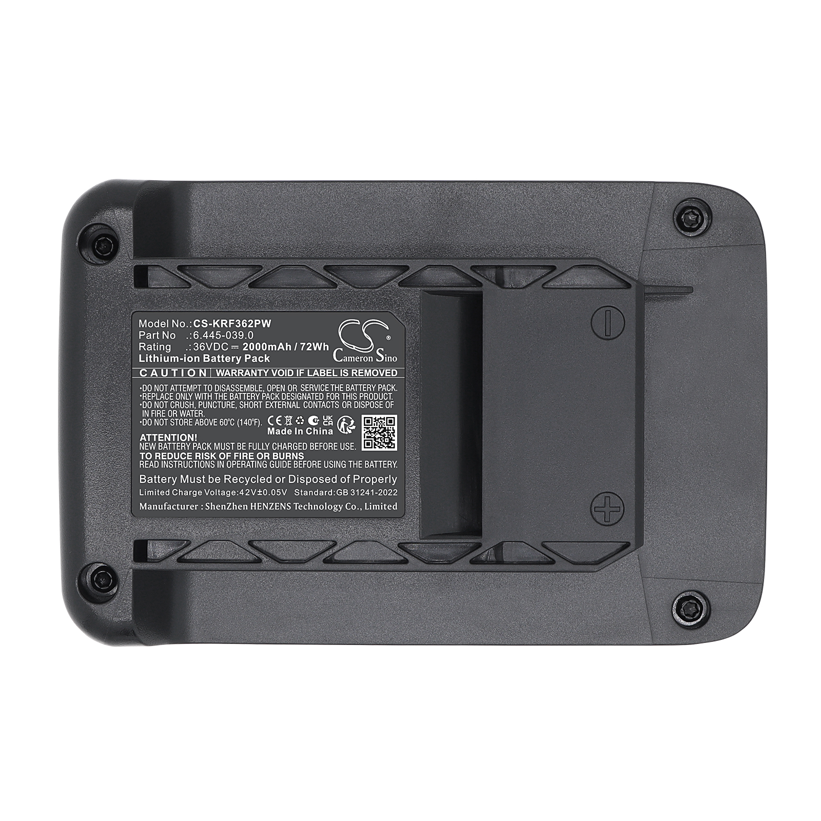 KARCHER K2 Automated Mower Replacement Battery 36V 2000mAh