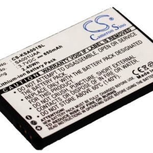 KDDI KY003UAA Mobile/SmartPhone Replacement Battery 650mAh