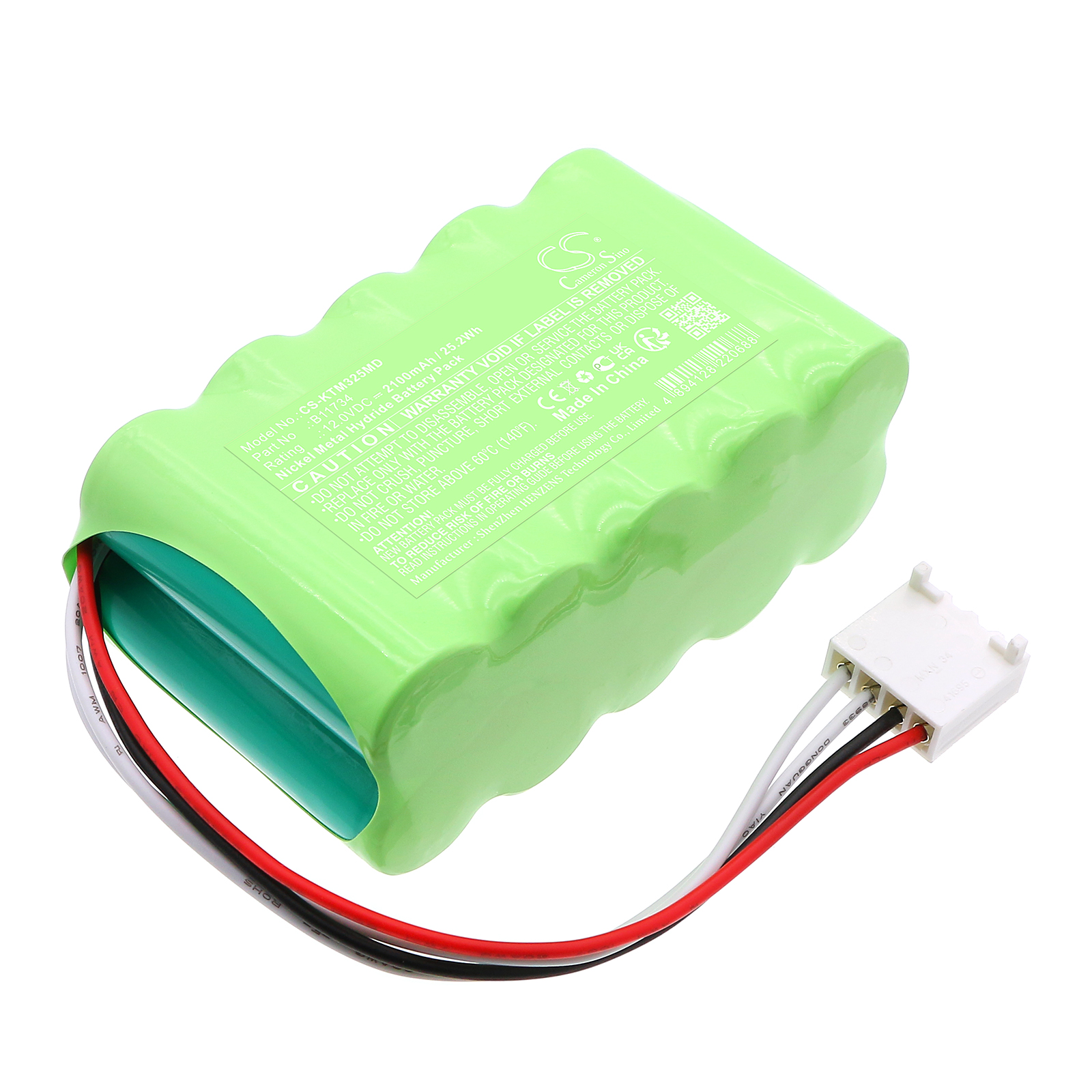 KCI Info VAC Therapy Unit Medical Replacement Battery 12V 2100mAh