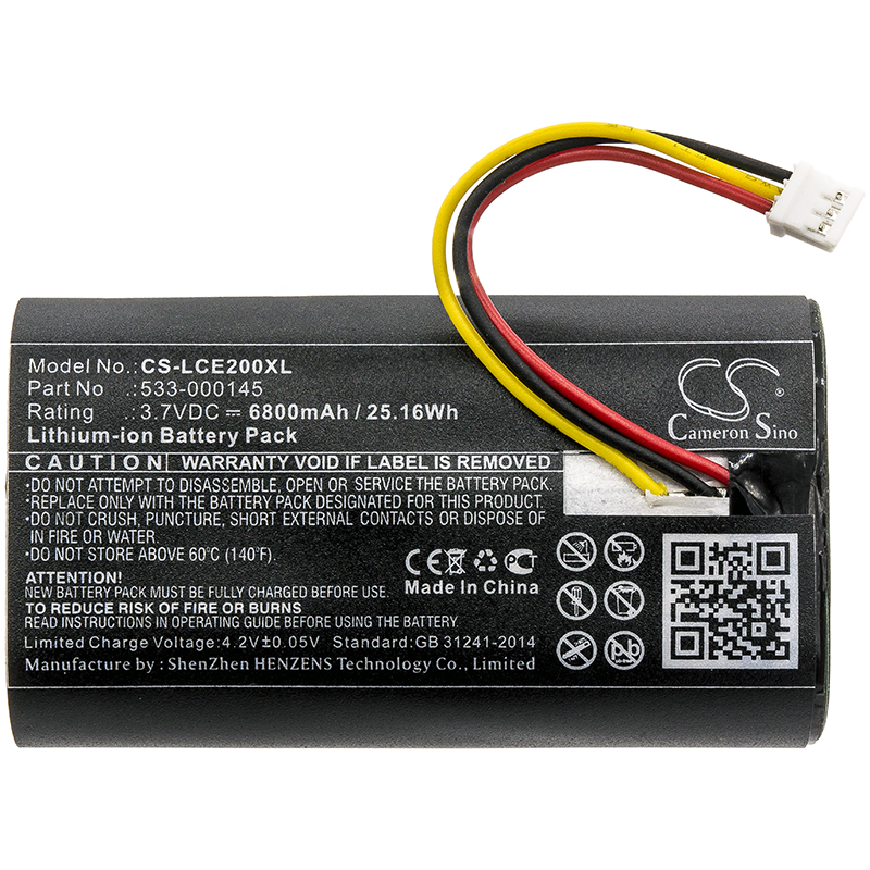 Logitech 861-000066 CIRCLE 2 Replacement Battery 6800mAh