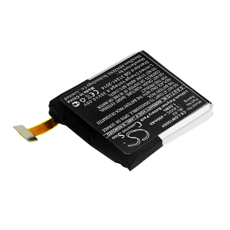 LG W150 Watch Urbane BL-S3 Replacement Battery 400mAh