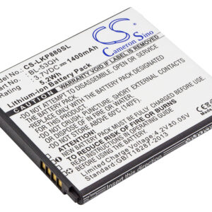 LG BL-53QH Mobile/SmartPhone Replacement Battery 1400mAh