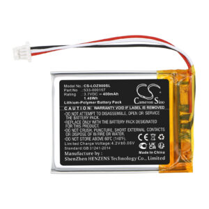 Logitech Zone 383040 533-000167 Replacement Battery 400mAh