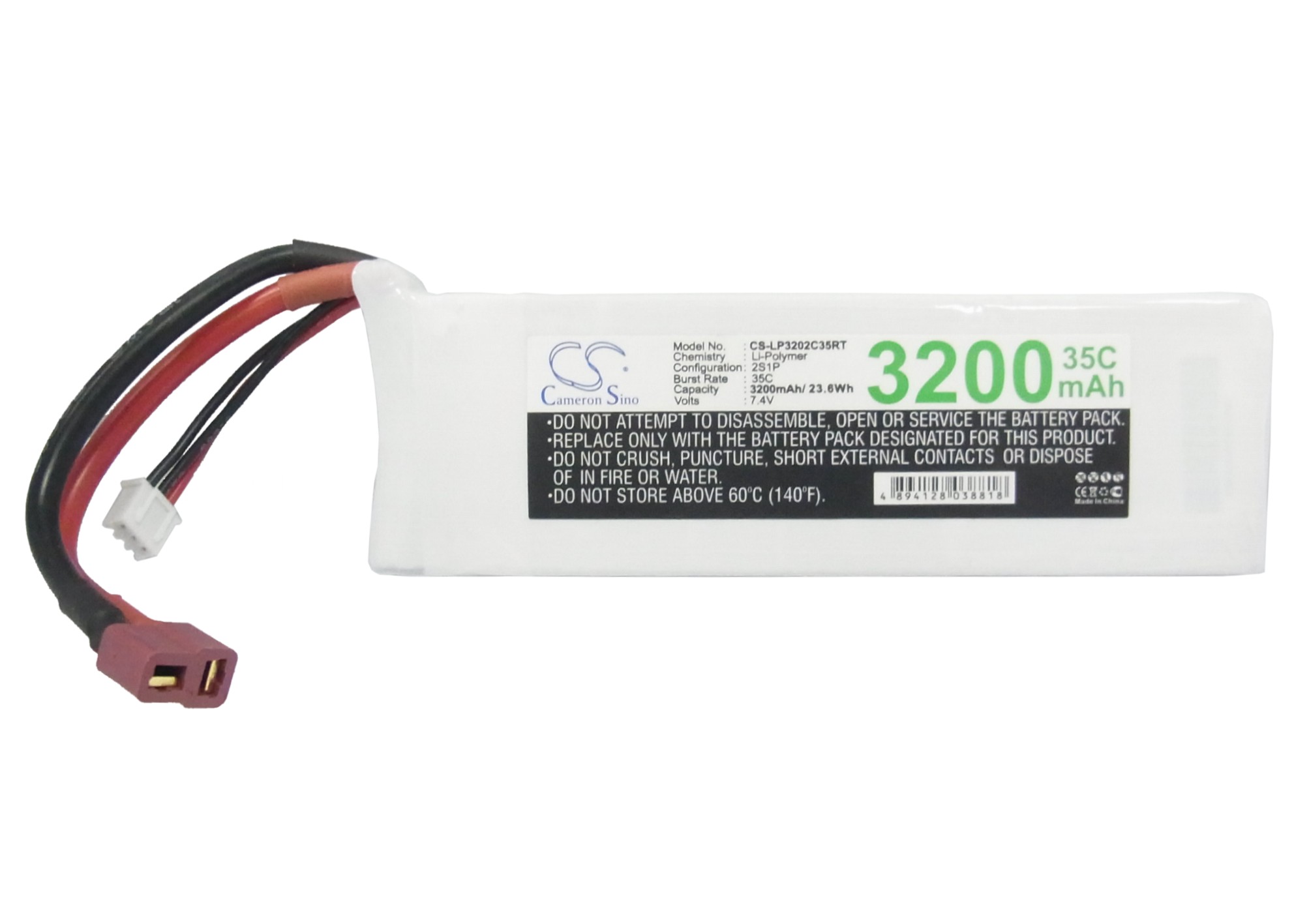 RC Cars Replacement Battery 3200mAh