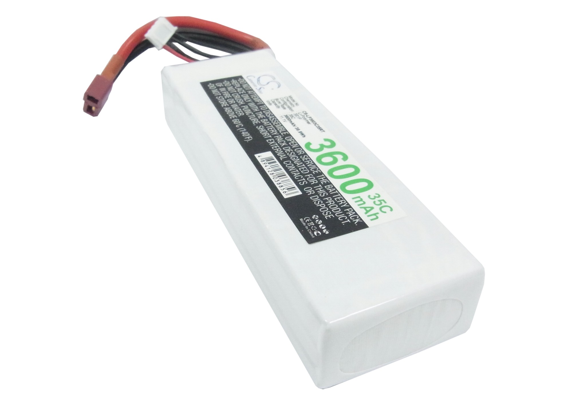3600 mAh for RC CS-LP3603C35RT