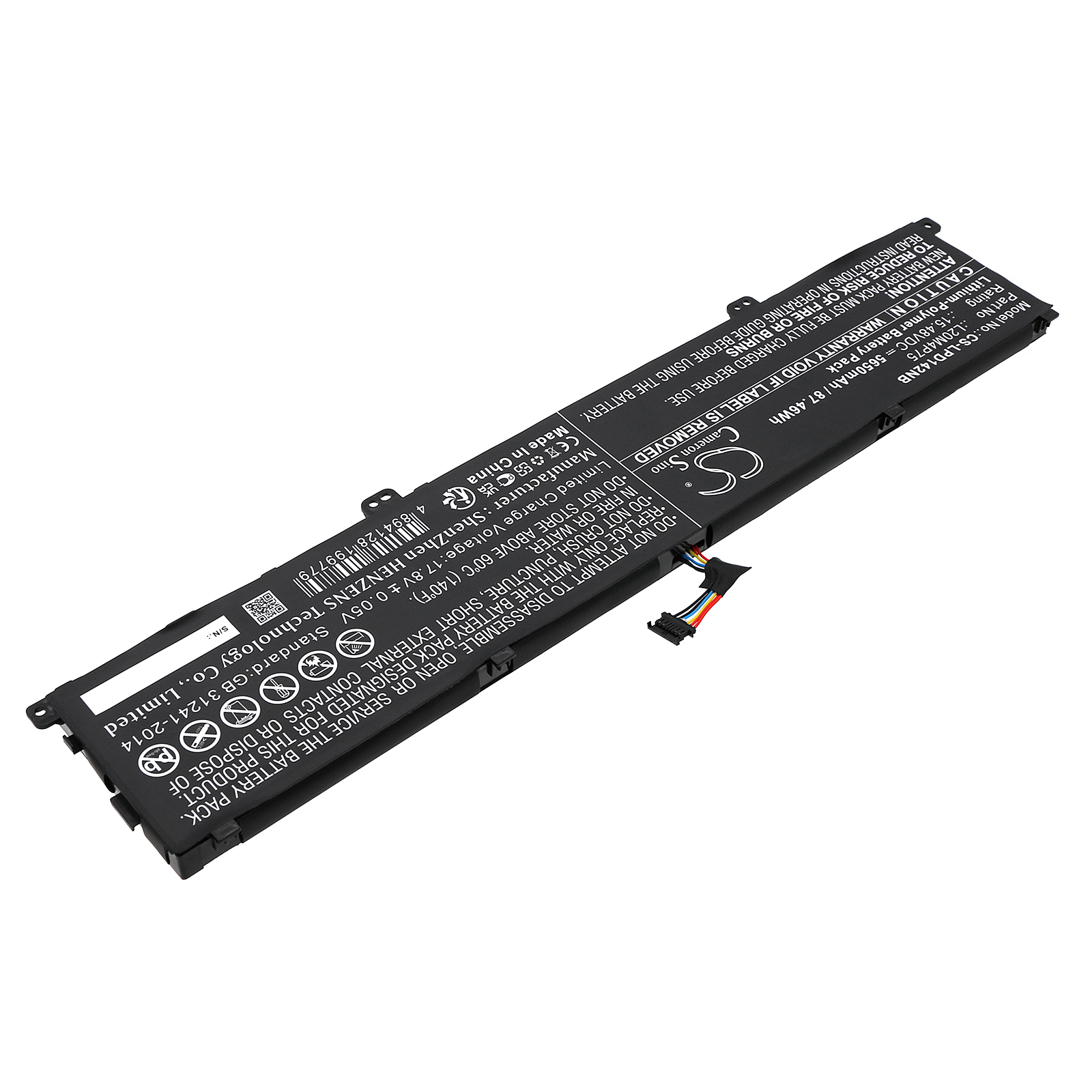 5M11E25313 Lenovo Replacement Battery 5650mAh