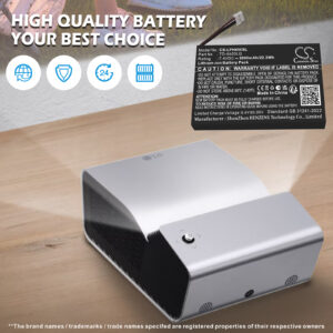 LG PH450U PH450UG EAC63379202 TD-Ab33LG Projector Replacement Battery 3000mAh