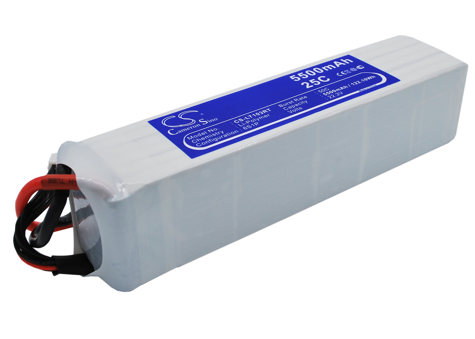 5500 mAh for RC CS-LT103RT