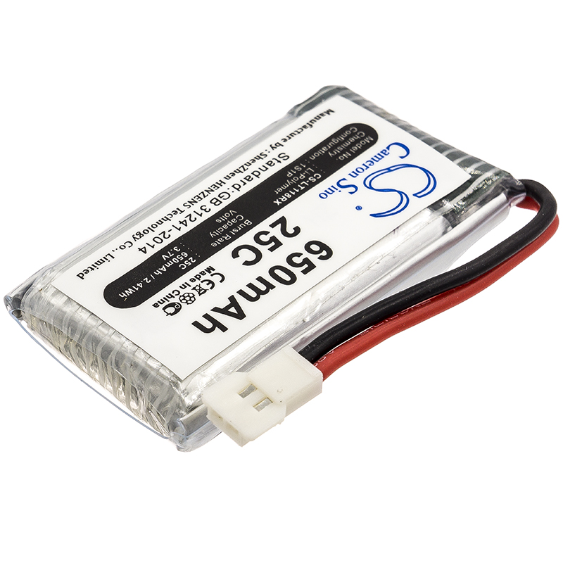 Cheerson Hubsan H107C-A24 Drones Replacement Battery 650mAh