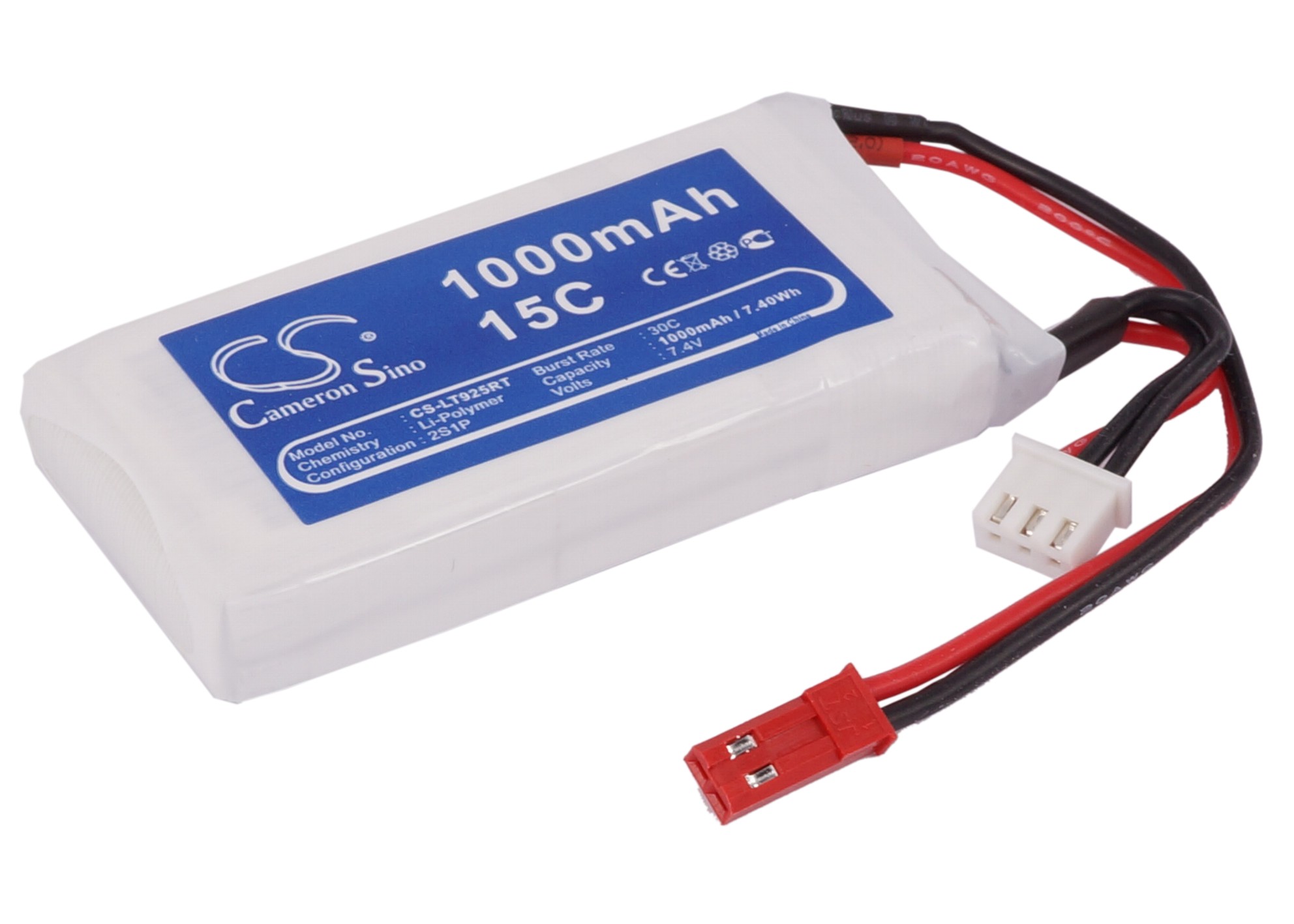 RC Cars Replacement Battery 1000mAh