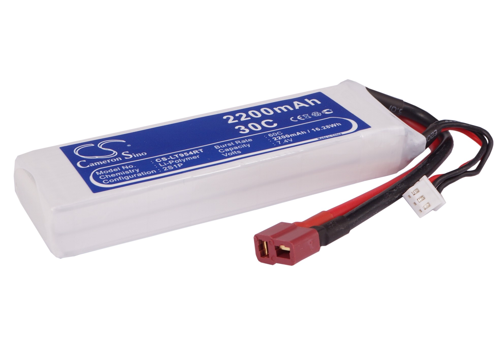 RC Cars Replacement Battery 2200mAh
