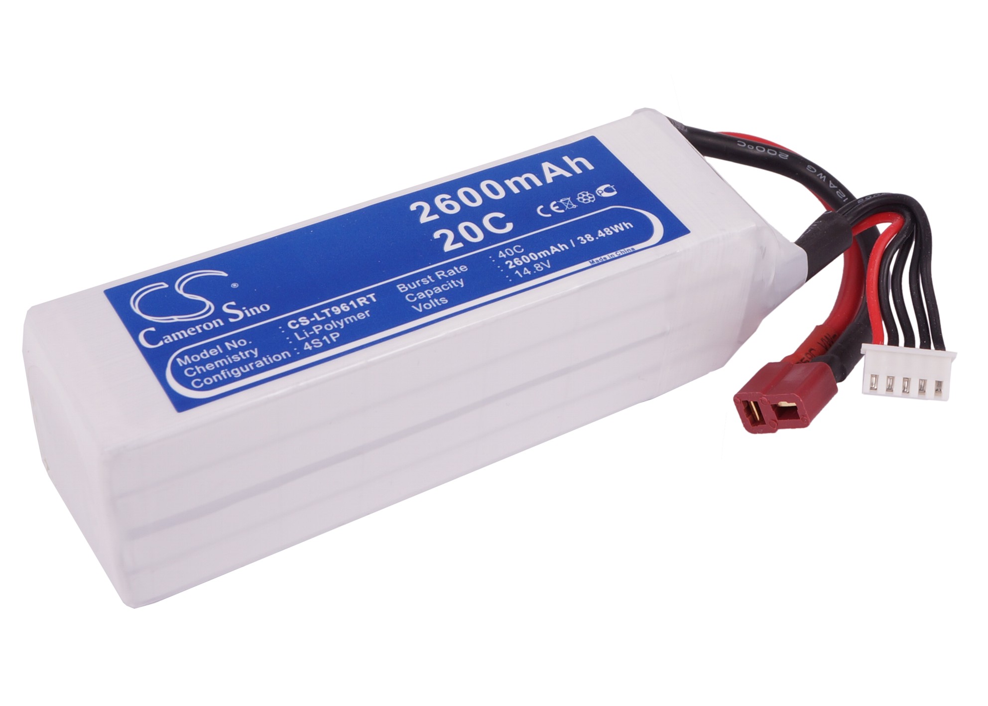2600 mAh for RC CS-LT961RT