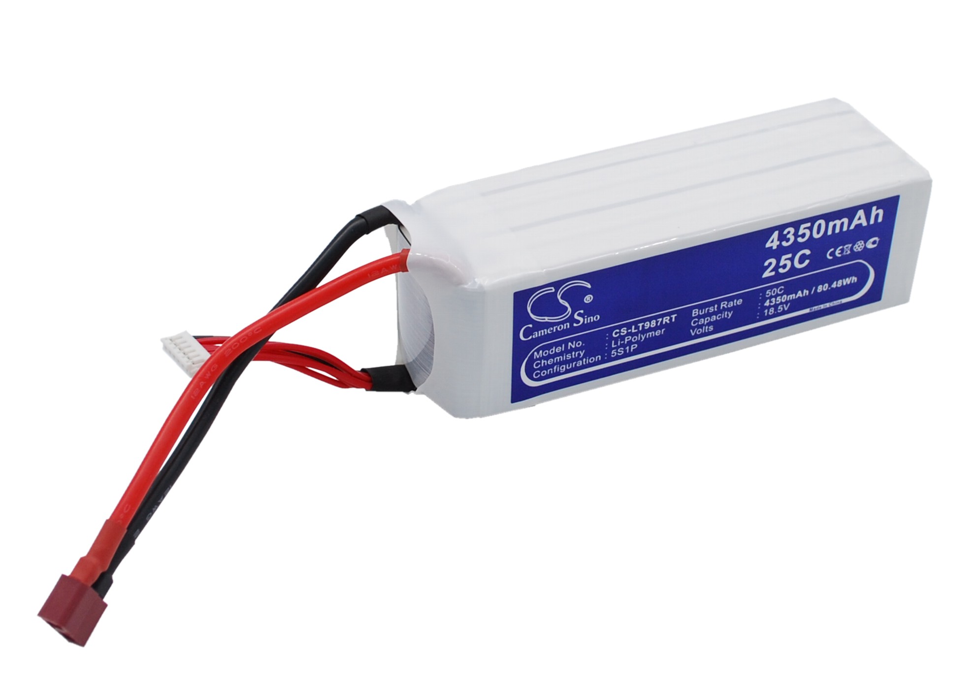 4350 mAh for RC CS-LT987RT
