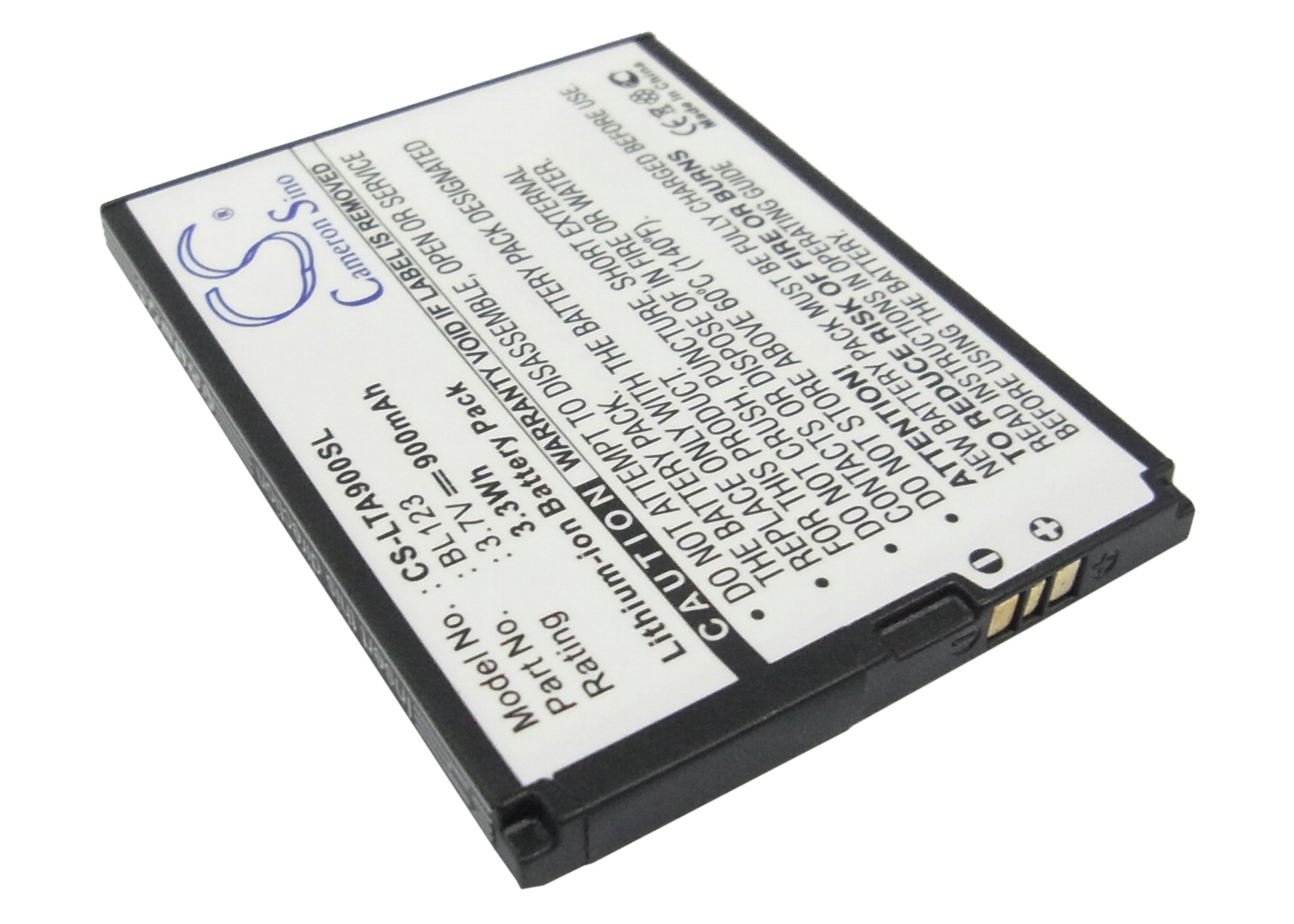 Lenovo A900 BL123 Mobile/SmartPhone Replacement Battery 900mAh
