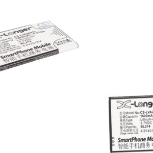 Lenovo A208t A218t A269 A278T A305e A308T A318T Replacement Battery 1600mAh