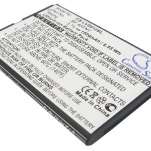 LG Bryce Esteem 4G MS910 Revolution Revolution 4G Replacement Battery 1500mAh