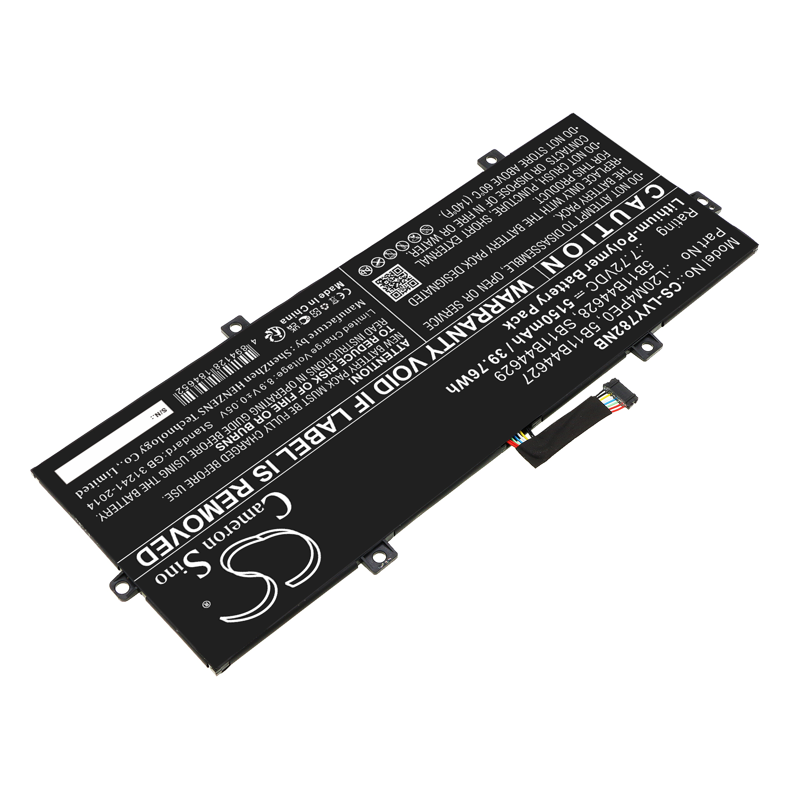Lenovo 5B11B44627 5B11B44628 Replacement Battery 5150mAh