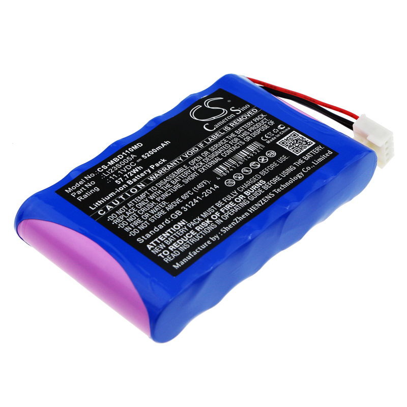 Mindray uMEC10 LI23S005A Medical Replacement Battery 5200mAh