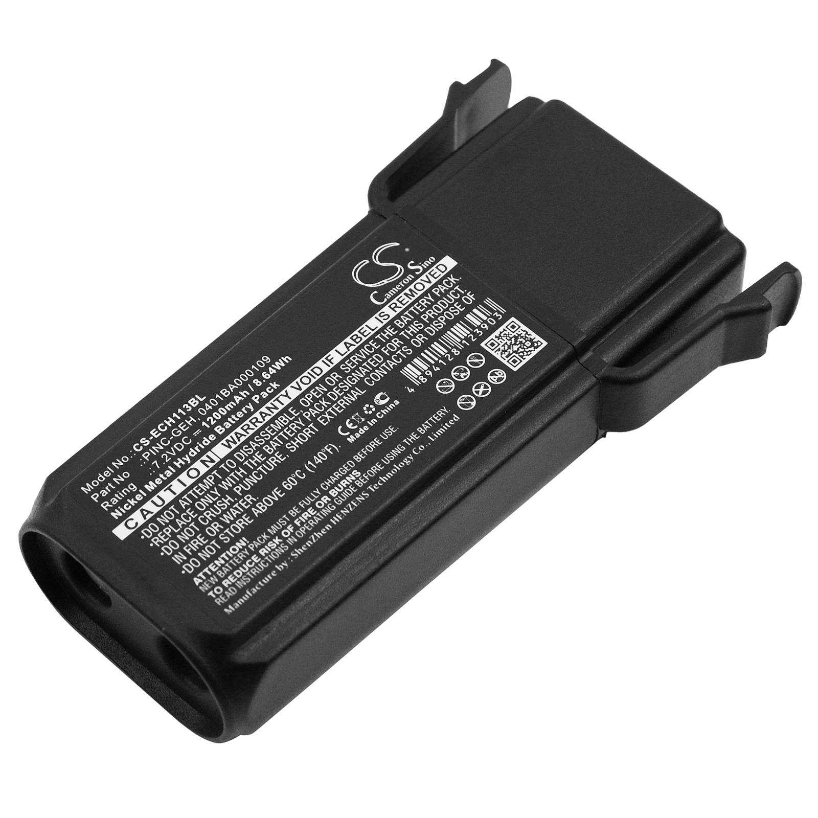 ELCA CONTROL-GEH-A CONTROL-GEH-D Techno-M GENIO-M Replacement Battery 1200mAh
