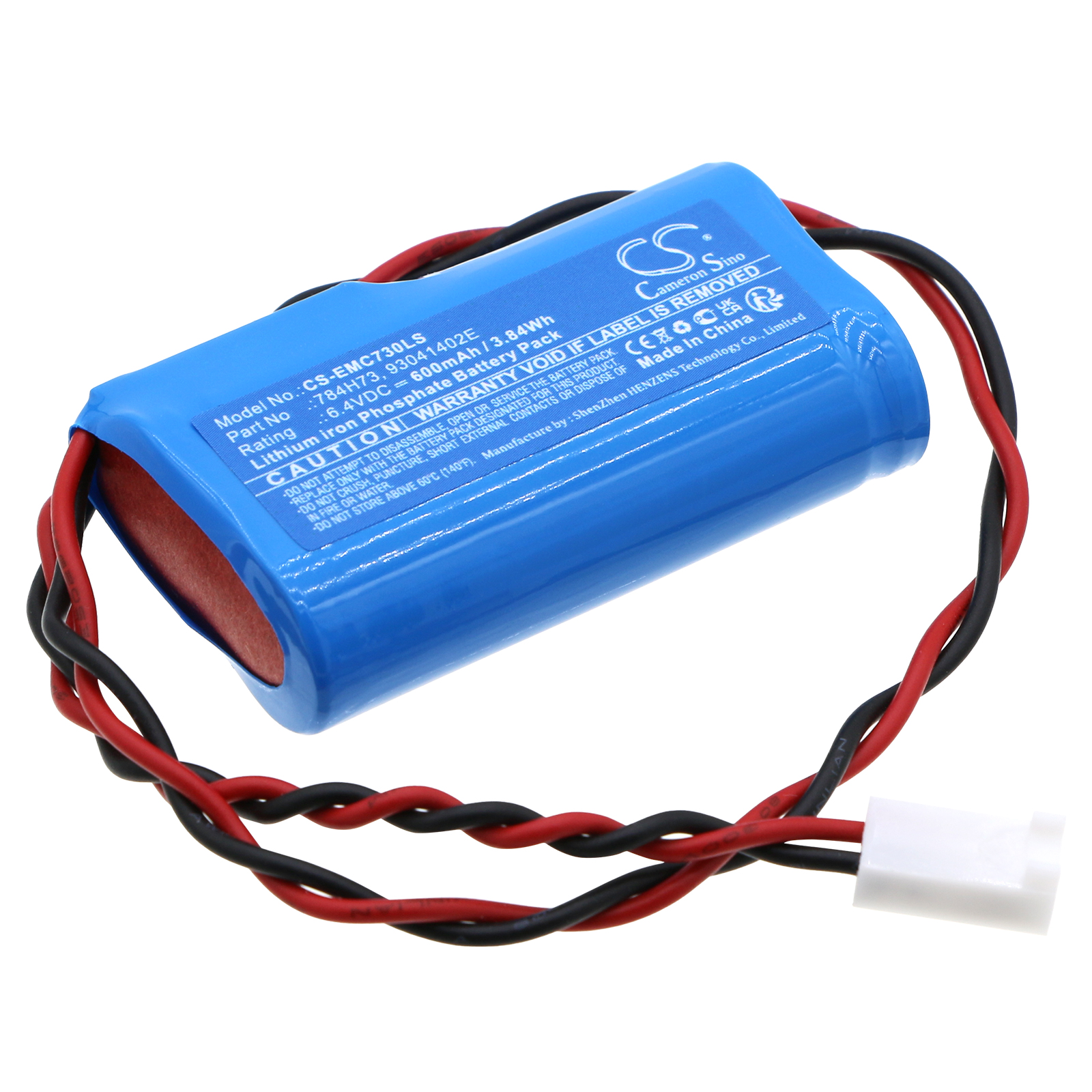 Dual-Lite EVCUGW EVCURBD EVCURW Replacement Battery 600mAh
