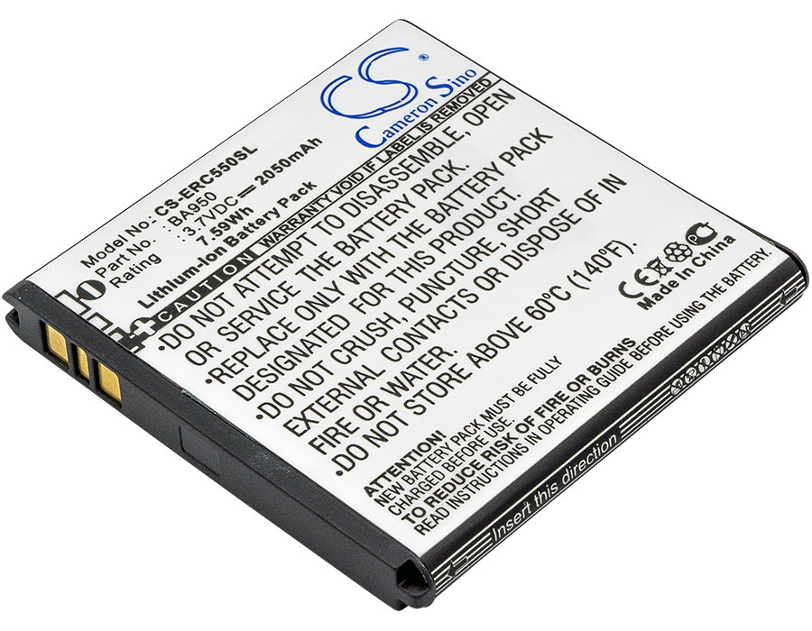 BA950 BATTERY FOR SONY XPERIA M Replacement Battery 2050mAh