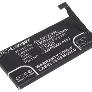 Sony Lotus ST27a ST27i Replacement Battery 1250mAh