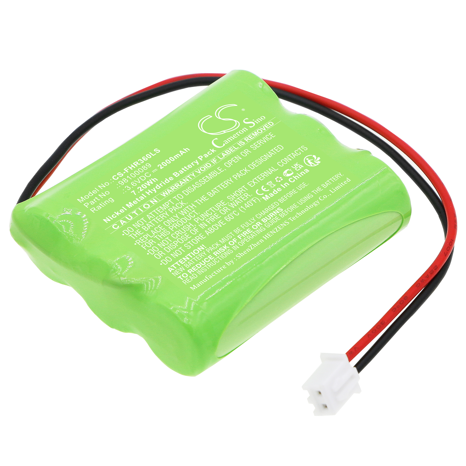 00699248029616 Fischer AP-0360-0100-AA-NC-01 Replacement Battery