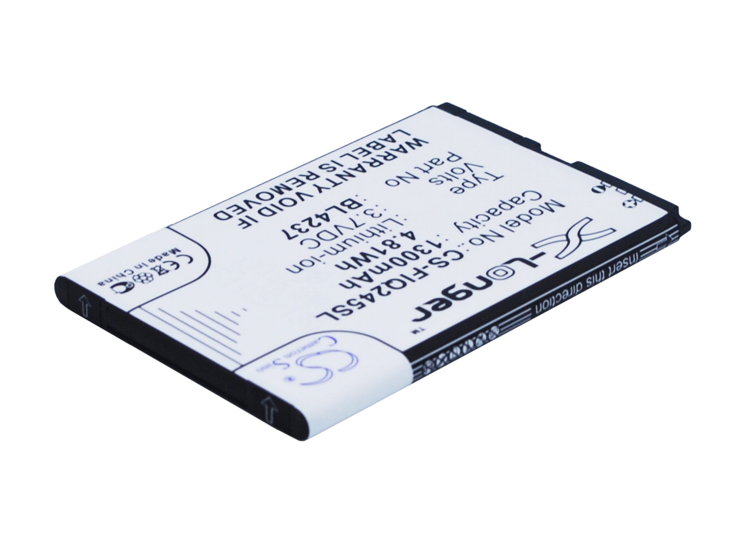Fly BL4237 Mobile/SmartPhone Replacement Battery 1300mAh